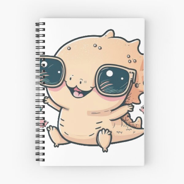 Item preview,  cute happy axolotl wearing sunglasses designed and sold by Iden-store.