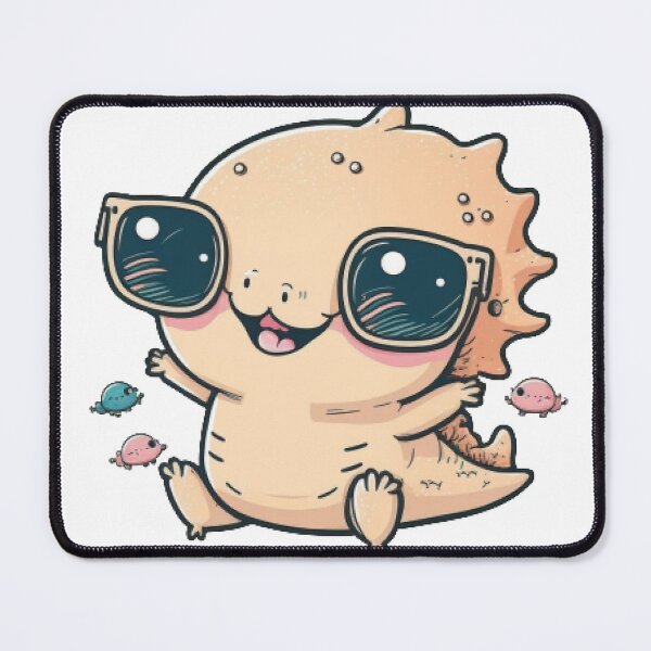Item preview, cute happy axolotl wearing sunglasses designed and sold by Iden-store.