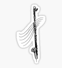 Bass Clarinet Sticker