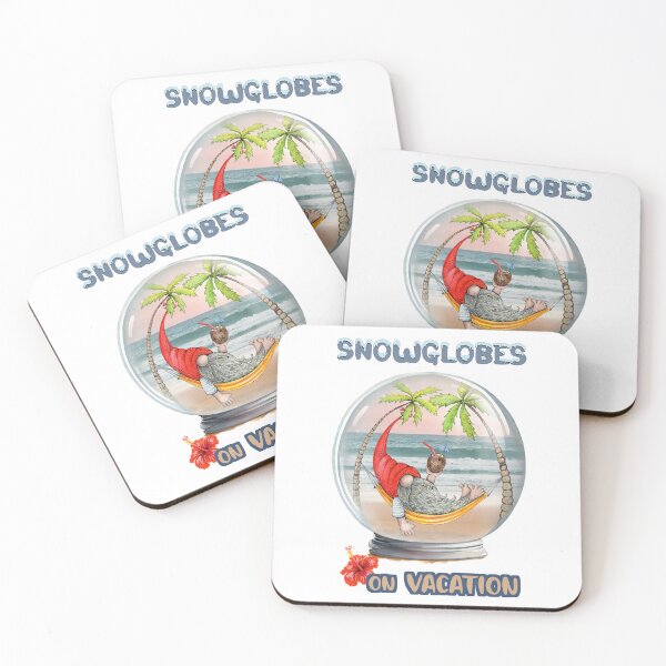 Item preview, Snowglobes on Vacation designed and sold by MoodyMuseArt.