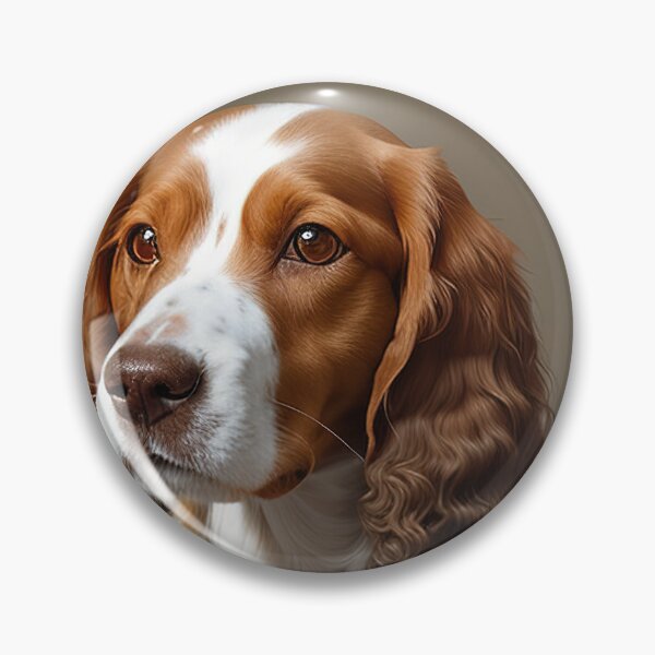 Artikelvorschau, Canine Majesty: Welsh Springer Spaniel Portrait entworfen und verkauft von DavesDogShop.