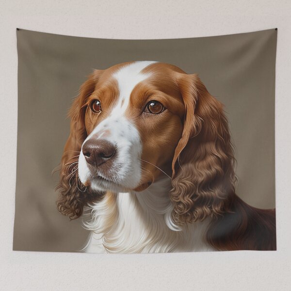 Item preview, Canine Majesty: Welsh Springer Spaniel Portrait designed and sold by DavesDogShop.