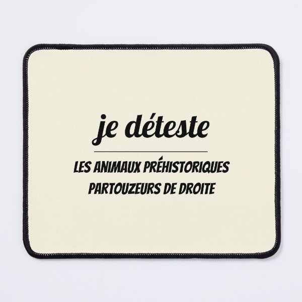 Item preview, I hate prehistoric animals - American class gift idea designed and sold by Print  Androïde.