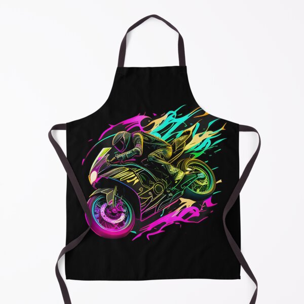 Item preview, Cyberpunk Colorful Futuristic Superbike designed and sold by beluxe.