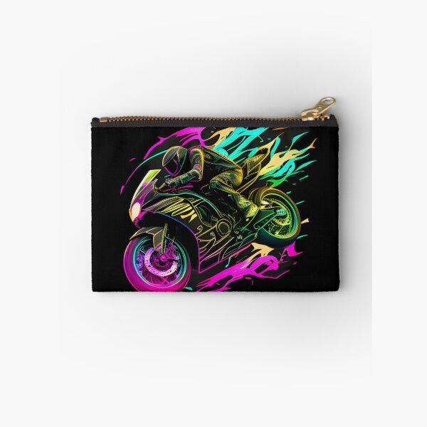 Item preview, Cyberpunk Colorful Futuristic Superbike designed and sold by beluxe.