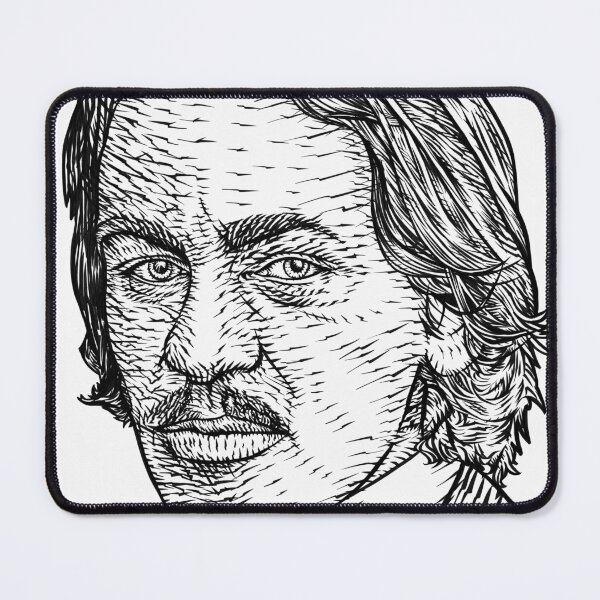 Item preview, BLAISE CENDRARS ink portrait .2 designed and sold by lautir.