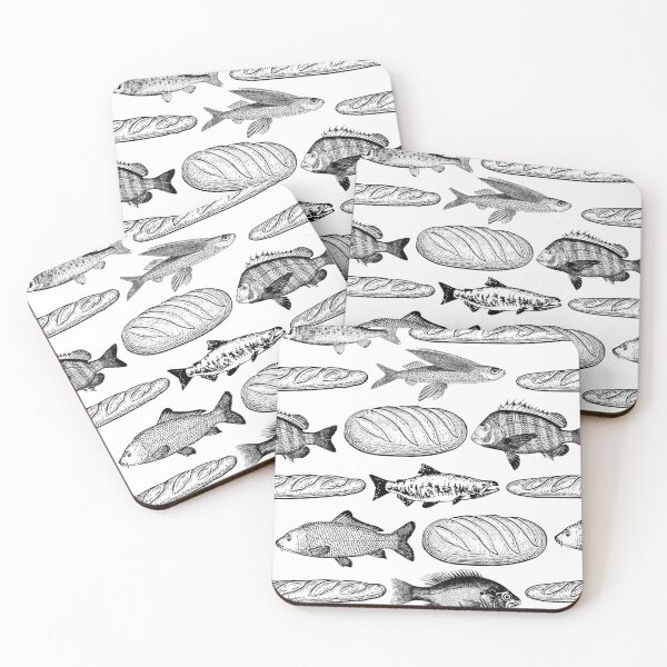 Item preview, Loaves + Fishes designed and sold by thecrunchyflea.