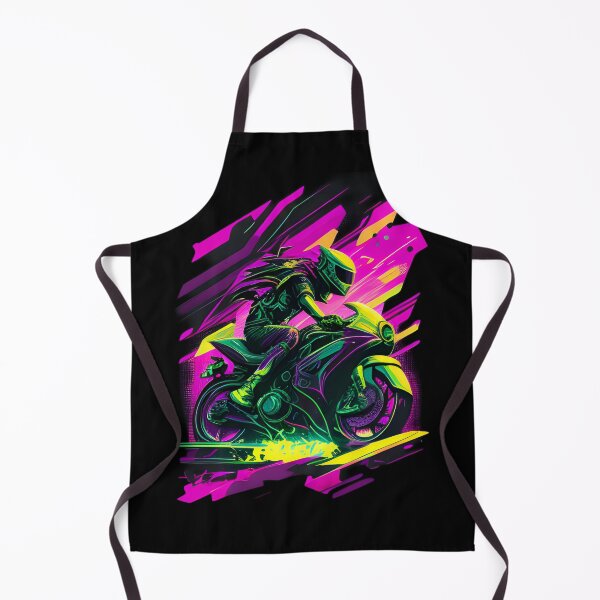 Item preview, Cyberpunk Colorful Futuristic Superbike designed and sold by beluxe.