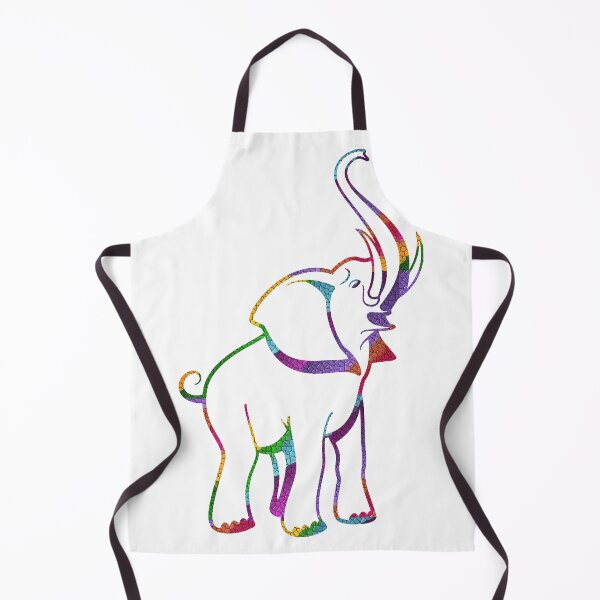 Item preview, Solidarity multicolored elephant designed and sold by FAUNIASOLIDARIA.