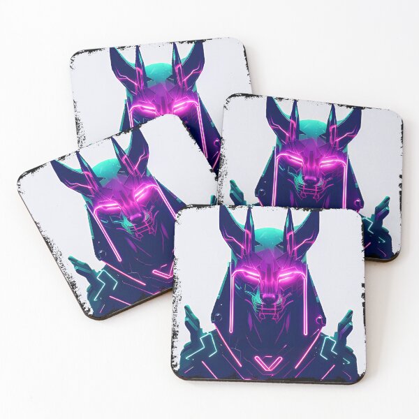 Item preview, "Anubis Resurrected: A Cyberpunk Twist on the Egyptian God" designed and sold by Mytho Merch.