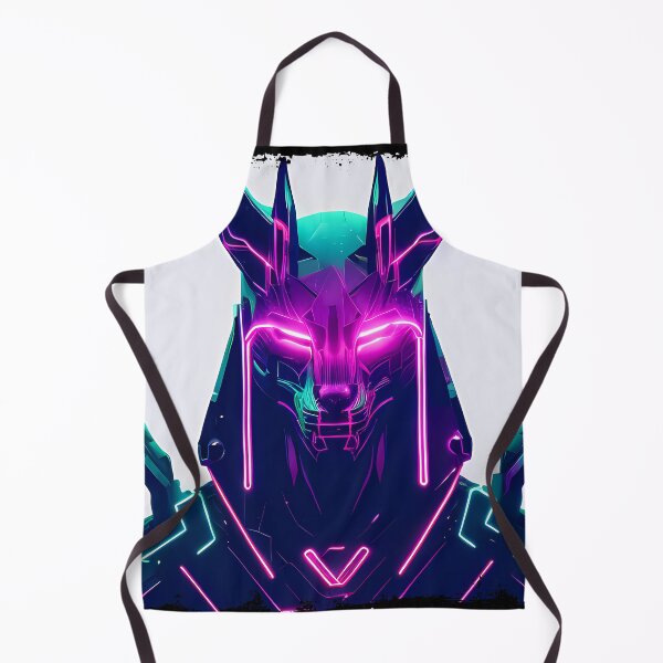 Item preview, "Anubis Resurrected: A Cyberpunk Twist on the Egyptian God" designed and sold by Mytho Merch.