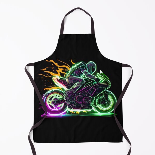 Item preview, Cyberpunk Colorful Futuristic Superbike designed and sold by beluxe.