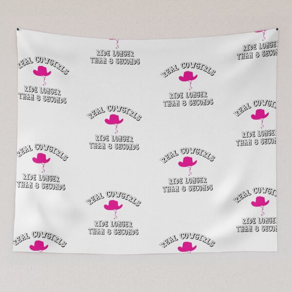 Item preview, Real Cowgirls Ride Longer Than 8 Seconds  designed and sold by onceproject.