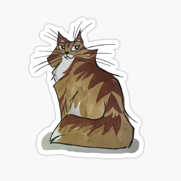 Silly Cat Stickers Vol.1 -  Norway