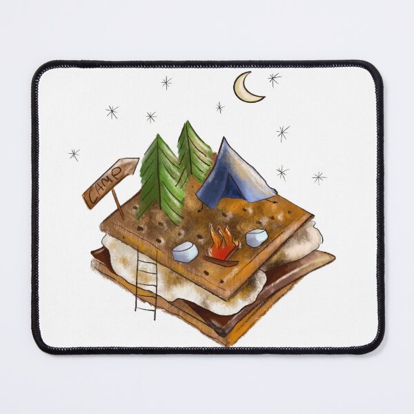Item preview, S’more Woodland Camping designed and sold by ArtbyPriscilla.