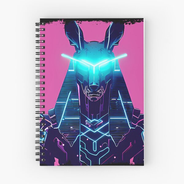 Item preview, "Anubis Resurrected: A Cyberpunk Twist on the Egyptian God" designed and sold by Mytho Merch.
