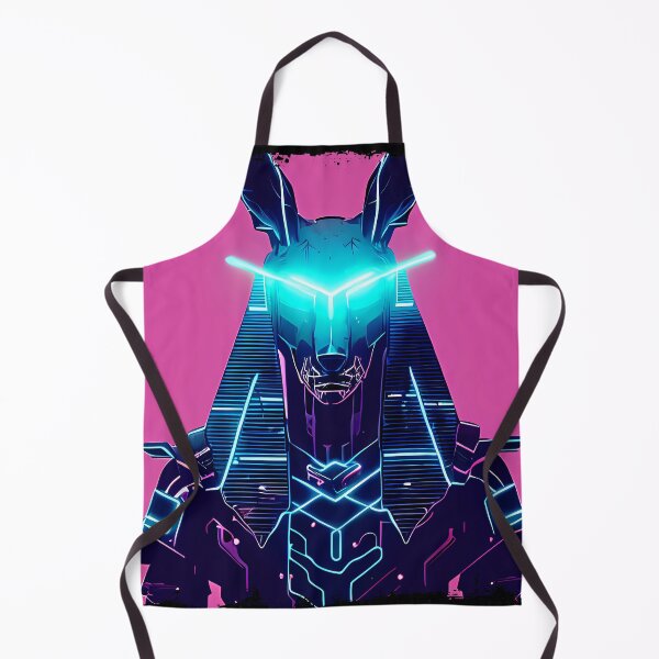 Item preview, "Anubis Resurrected: A Cyberpunk Twist on the Egyptian God" designed and sold by Mytho Merch.