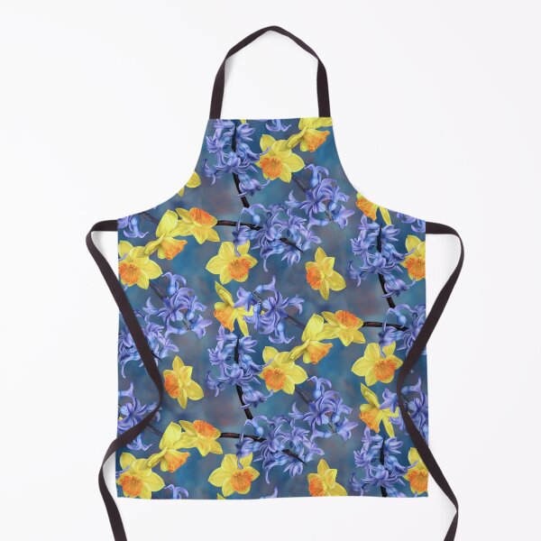 Item preview, Hyacinth Daffodil Seamless Patern Design designed and sold by Tina Veenstra.