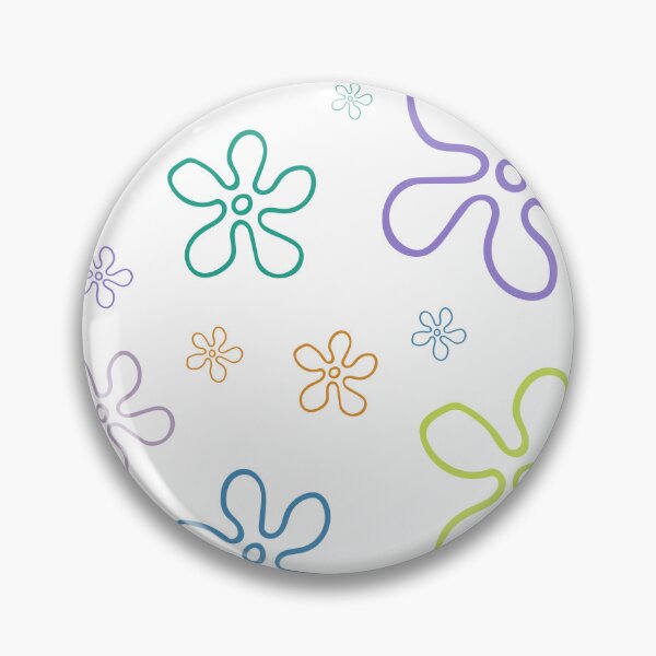 Item preview, cartoon flowers sticker pack designed and sold by LydiaJune.