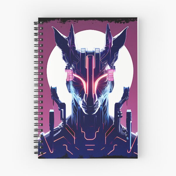 Item preview, "Anubis Resurrected: A Cyberpunk Twist on the Egyptian God" designed and sold by Mytho Merch.