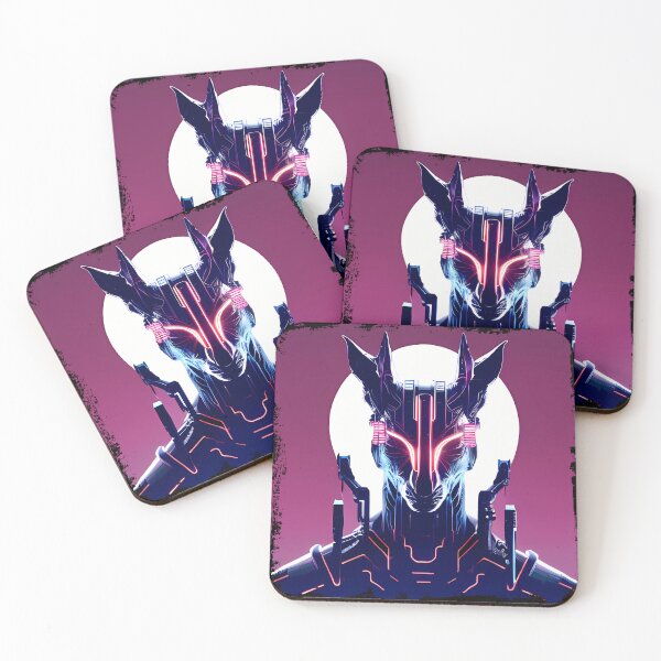 Item preview, "Anubis Resurrected: A Cyberpunk Twist on the Egyptian God" designed and sold by Mytho Merch.