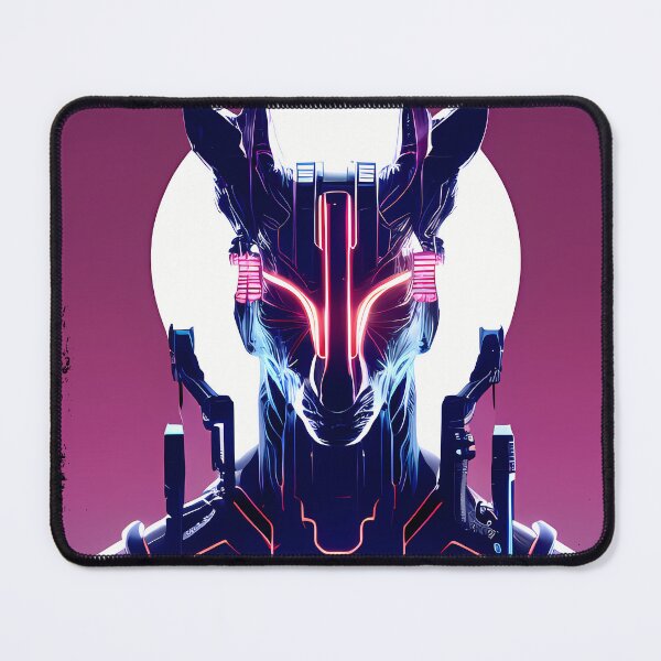 Item preview, "Anubis Resurrected: A Cyberpunk Twist on the Egyptian God" designed and sold by Mytho Merch.