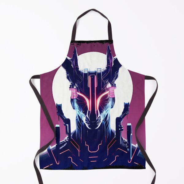Item preview, "Anubis Resurrected: A Cyberpunk Twist on the Egyptian God" designed and sold by Mytho Merch.