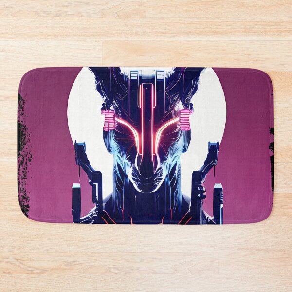 Item preview, "Anubis Resurrected: A Cyberpunk Twist on the Egyptian God" designed and sold by Mytho Merch.