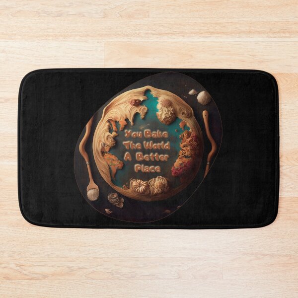 Item preview, You Bake The World A Better Place designed and sold by Cute-Jory-Store.