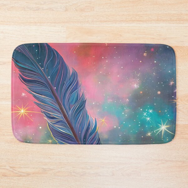 Item preview, Feathers and Stars: A Celestial Symphony of Softness designed and sold by ElLocoMus.