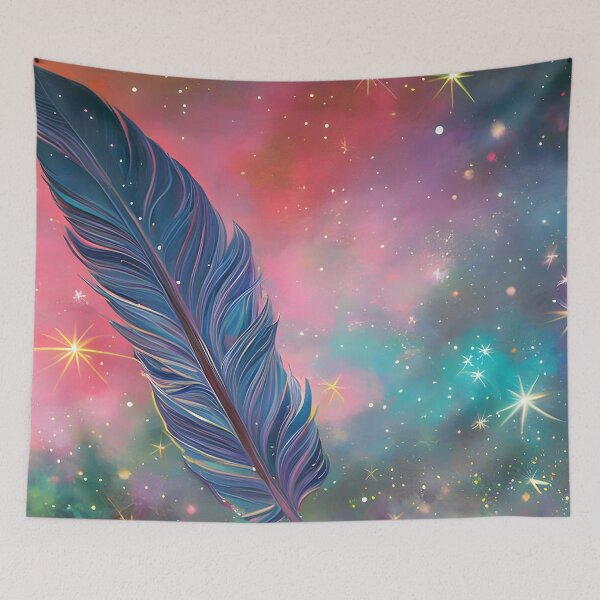 Item preview, Plumas y estrellas: una sinfonía celestial de suavidad designed and sold by ElLocoMus.