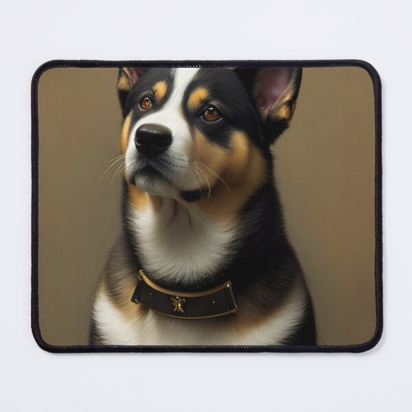 Item preview, Canine Majesty: Norwegian Buhund Portrait designed and sold by DavesDogShop.