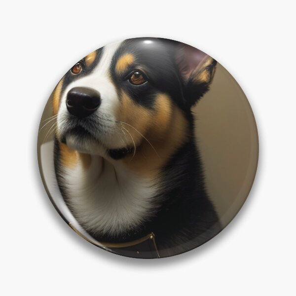 Artikelvorschau, Canine Majesty: Norwegian Buhund Portrait entworfen und verkauft von DavesDogShop.