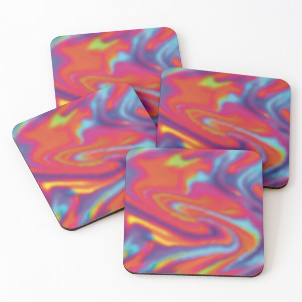 Item preview, Colorful abstract of flowing colors designed and sold by marina63.