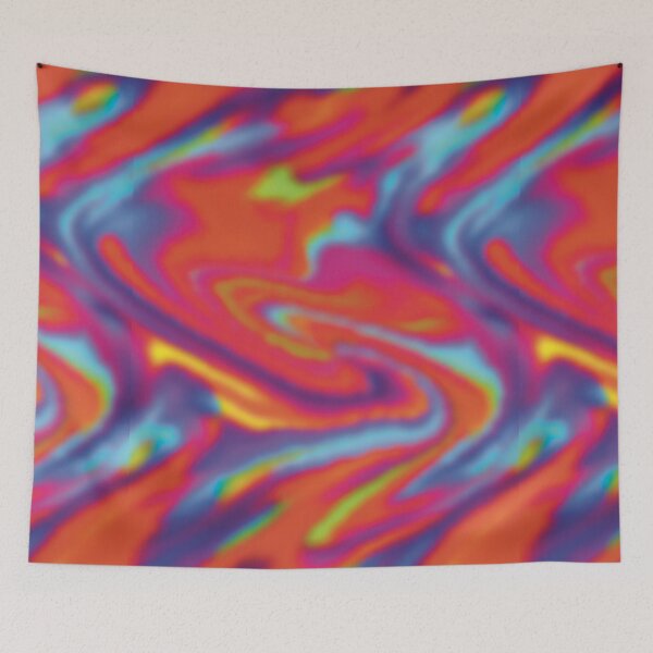 Item preview, Colorful abstract of flowing colors designed and sold by marina63.