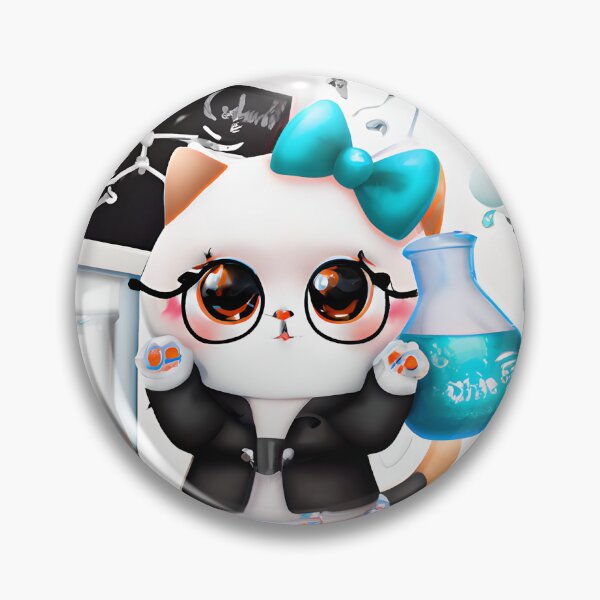 Item preview, Cute Cat In Chemistry Lab designed and sold by PRINYOS.