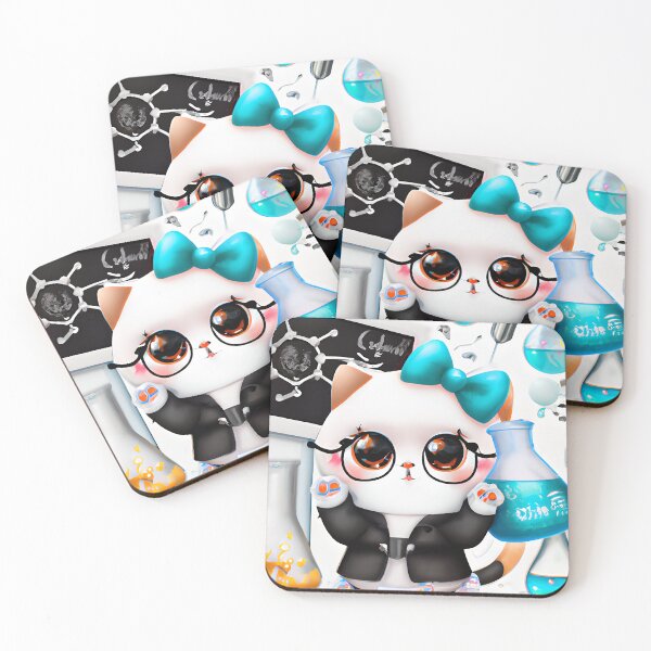 Item preview, Cute Cat In Chemistry Lab designed and sold by PRINYOS.