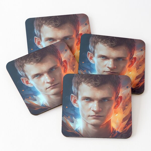 Item preview, Vitalik Buterin fan art designed and sold by FRSquare.
