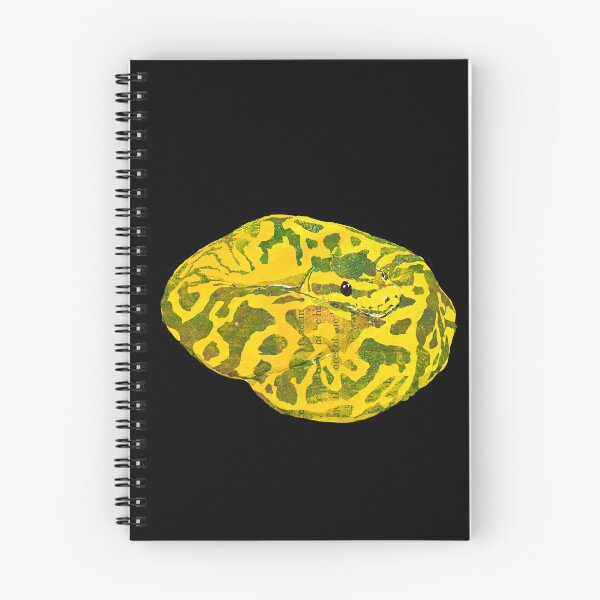 Item preview, Balled Up Yellow and Green BallPython Snake  designed and sold by ginaisarty.