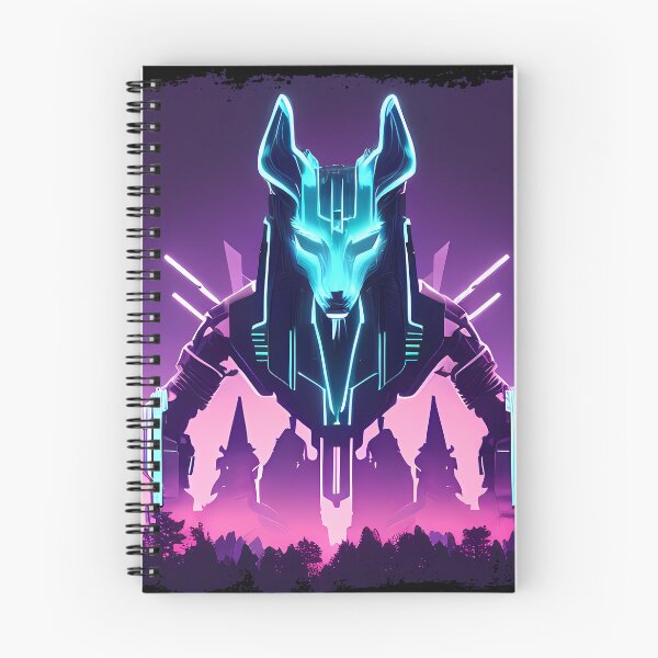 Item preview, "Anubis Resurrected: A Cyberpunk Twist on the Egyptian God" designed and sold by Mytho Merch.