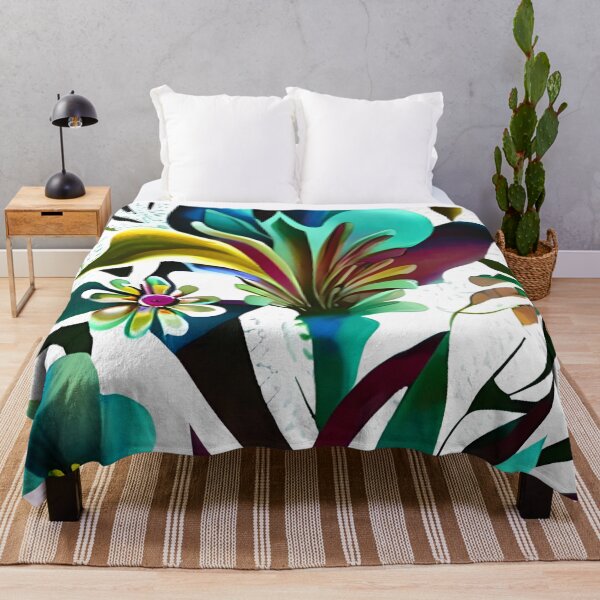 Item preview, Abstract floral bouquet designed and sold by FGCART.
