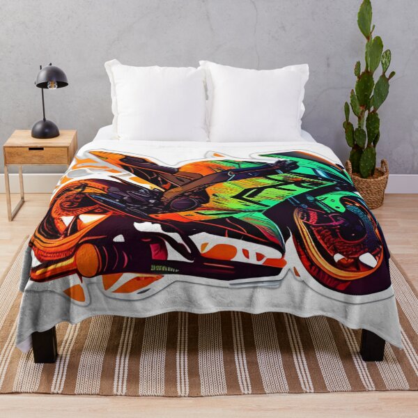 Item preview, Cyberpunk Neon Colorful Futuristic Superbike designed and sold by beluxe.