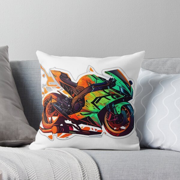 Item preview, Cyberpunk Neon Colorful Futuristic Superbike designed and sold by beluxe.