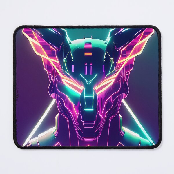 Item preview, "Anubis Resurrected: A Cyberpunk Twist on the Egyptian God" designed and sold by Mytho Merch.