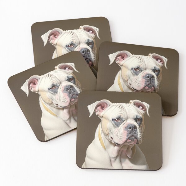 Item preview, Canine Majesty: American Bulldog Portrait designed and sold by DavesDogShop.