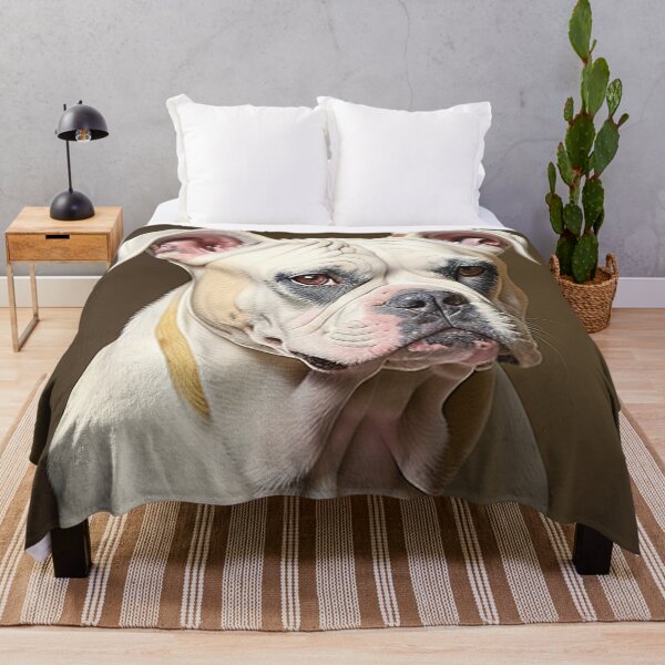 Item preview, Canine Majesty: American Bulldog Portrait designed and sold by DavesDogShop.