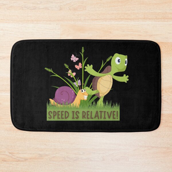 Item preview, Speed Is Relative - Turtle & Snail designed and sold by Kizosdesign.