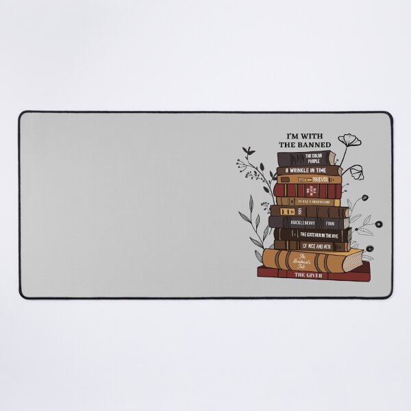 Item preview, Vintage I'm with the Banned, Reading Books Apparel, Book Lovers Clothing, Bookworm Librarian Gift, Banned Book Week, Bookish Gift designed and sold by UranusStickers.