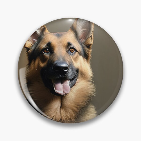 Artikelvorschau, Canine Majesty: German Shepherd Portrait entworfen und verkauft von DavesDogShop.
