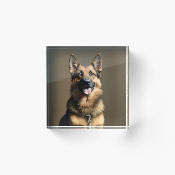Item preview, Canine Majesty: German Shepherd Portrait designed and sold by DavesDogShop.